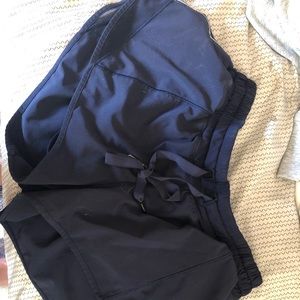 Navy LuluLemon shorts